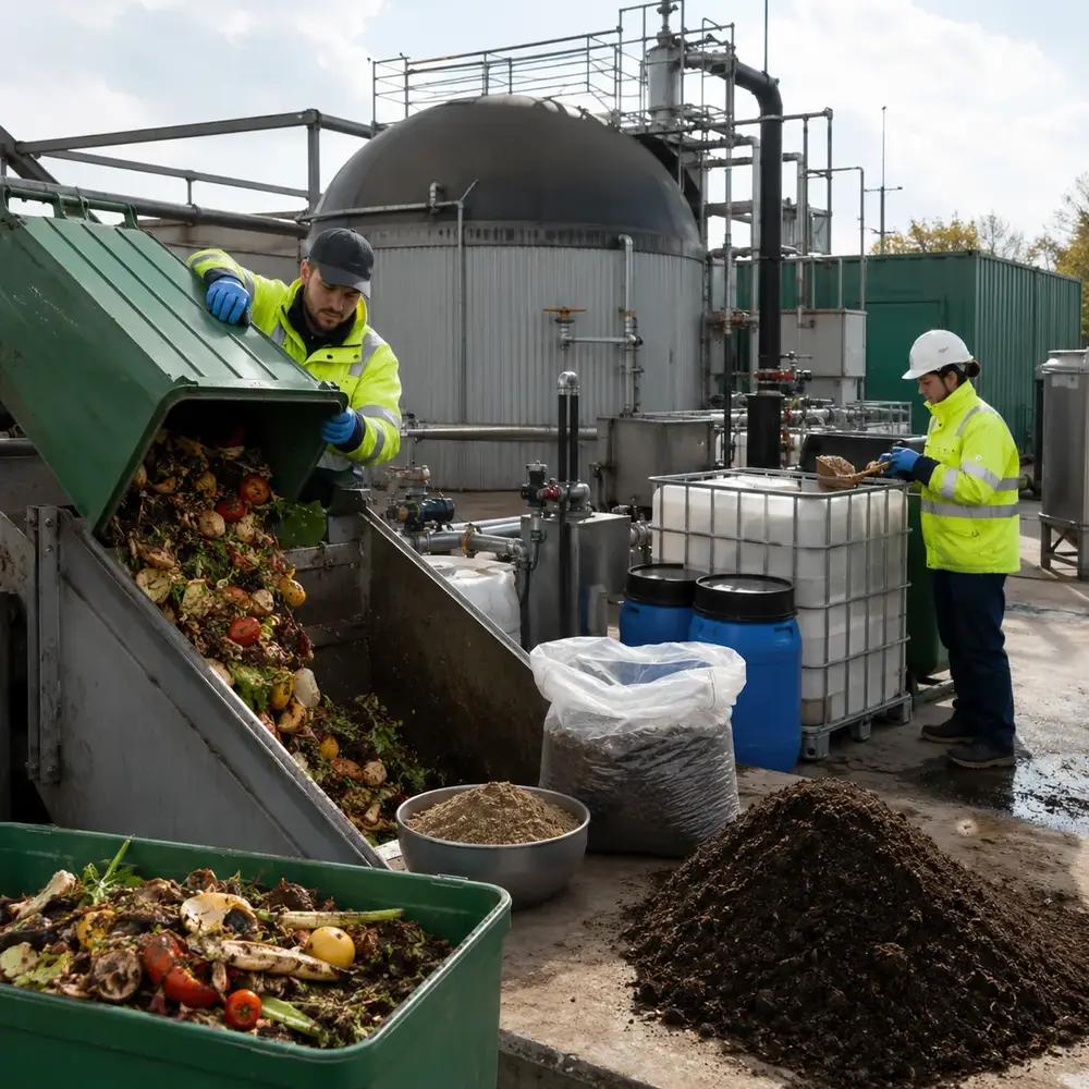 Food and organic material